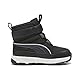 PUMA Unisex Baby Evolve Boot AC+ INF Sneaker, Black-Strong Gray White, 27 EU