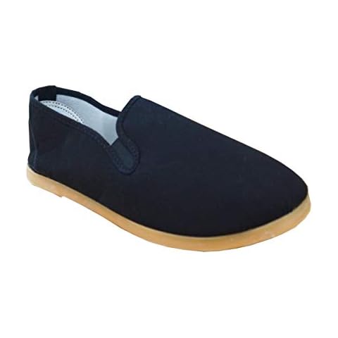 Cimac Kung Fu Martial Arts Dojo Canvas Adult Shoes Slippers Men Women Black (9) Cover