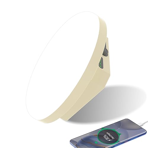 Campinglaterne, tragbar, 9900 mAh, Powerbank, 2000 lm, Zelt, wiederaufladbar, IP65, wasserdicht, LED, Camping, Arbeit, Jagd, Angeln, Wandern, Notfall, Panne