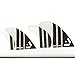DORSAL Carbon Hexcore Quad Surfboard Fins (4) Honeycomb FUT Base Clear