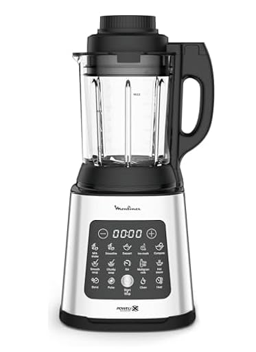 Moulinex PerfectMix Cook - Batidora de vaso de 1400W, 10 programas automáticos, cuchillas extraíbles Powelix, capacidad 2L, alto rendimiento, cocina saludable,App Moulinex +300 recetas, LM83SD | Ya disponible en tu tienda friki favorita! En mundofriki.es! Moulinex PerfectMix Cook - Batidora de vaso de 1400W, 10 programas automáticos, cuchillas extraíbles Powelix, capacidad 2L, alto rendimiento, cocina saludable,App Moulinex +300 recetas, LM83SD | Ya disponible en tu tienda friki favorita! En mundofriki.es!