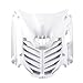 Cache interieur/grille radiateur oem nitro/aerox -2013 (5brf837n4000) blanc