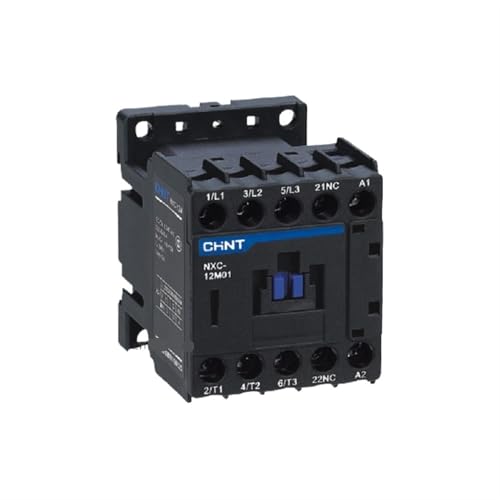 Mini contacteur électrique NXC-06M10 commande triphasée 380V AC 6A