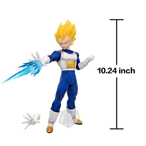 Younai Anime Dbz Action Figure, Vegeta Figure, Super Saiya Figurine Model Statue Collection Toy Gift 11.24 Inches #TOP1
