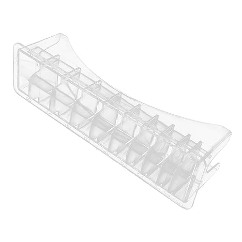 TOVINANNA Hair Supplies Hair Clipper Storage Box Clipper Guard Holder Shear Cases for Hairstylists Barbershop Container Box