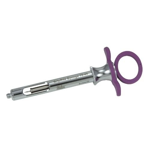 Miltex 76-43 Syringe-Petite Aspirating CW Silicone Grips, 1.8 cc, Purple