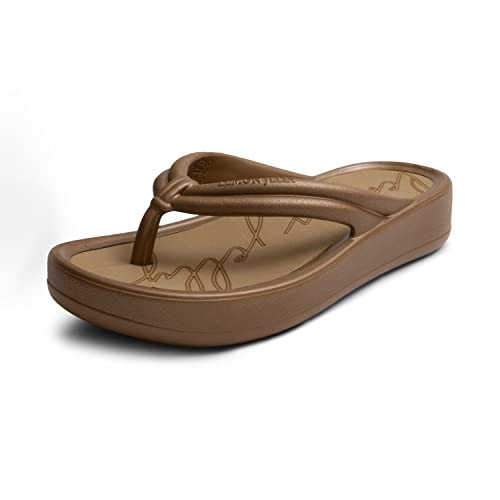 Lemon Jelly Flip Flops for Women - Water-Friendly Comfort Beach Slippers - Super Lightweight Summer Flip Flops for Women - Versatile, Casual Sandals for Ladies - Great for the Pool, Beach & Shower