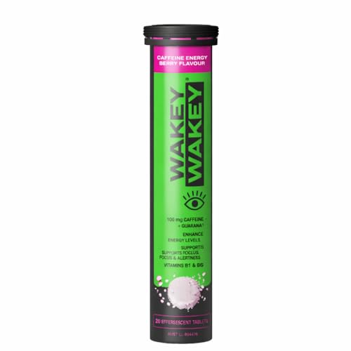 Caffeine Effervescent Berry Flavour 20 Tablets