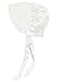 White Bonnet Size Medium
