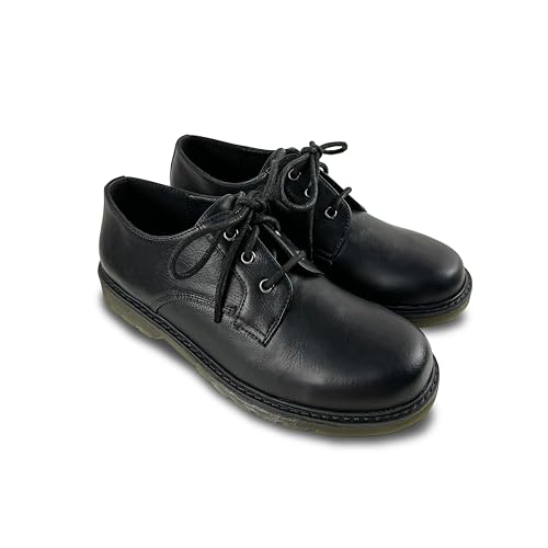Image of BEST TRENDY Women's Mary Jane Shoes - Classic Black Oxford Shoes with T-Strap Design | Comfortable & Stylish Mary Janes for Women | Casual & Dressy T-Strap Mary Jane Flats