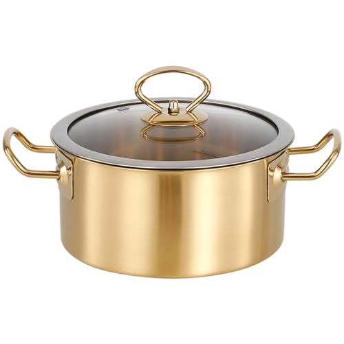 Marmite à ramen antiadhésive de 16 cm pour cuisiner facilement des nouilles sans brûler le fond