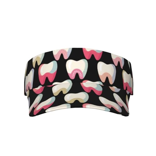 Adult Men's Stretch Fit Visor Cap Dad Cap for Hiking Tennis Gym