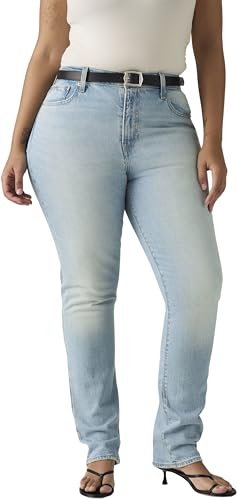 Levi’s Femme Jean Wedgie Slim High Rise Style Vintage, Bleu (First in Line), W28/L30