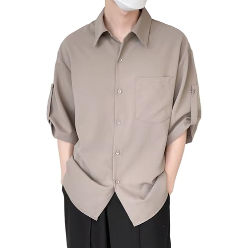 Chemise en soie de glace pour hommes : le style décontracté chic idéal au bureau