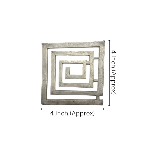 Image of Lead Plain Helix | Size- 4Inch Approx | Energy Booster Vastu Remedy | Vastu Helix Remedy for Zone Correction | Zonal Placement - SW | Pack of 1