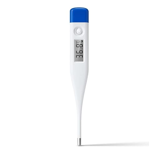Berrcom Digital Thermometer For Adults And Kids, Oral And Underarm Thermometer For Fever With 30 Seconds Fast Reading, C/F Switchable Rectal Thermometer For Babies (Dt-007) #TOP27