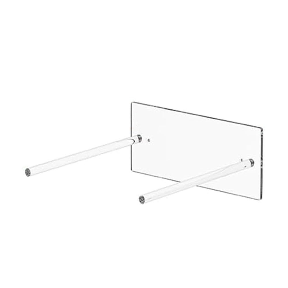 Aundhegrtt Hat Wall Mount Display Rack Acrylic Hat Wall Hook Holder for Home Organization Hat Organizers