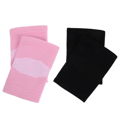 OSOLADY 2 Pairs Knee Support for Kids - Protective Non Slip Knee Pads for Soccer, Roller Skates, Youth Sports Brace Sleeve Gymnastics and Basketball Gear