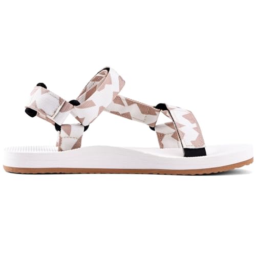 Image of WateLves Womens-Sport-Sandals Hiking Sandals with-Arch-Support Webbing-Outdoor-Beach-Water-Sandals for Travel-Walking-Trekking-Camping