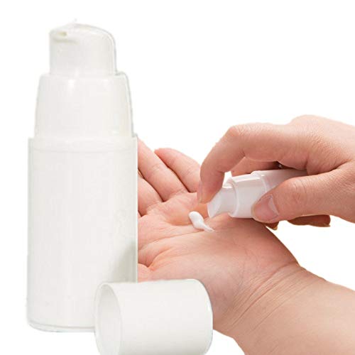 Preisvergleich Produktbild chunnron Vakuumpumpenflasche Pump Bottle Makeup Pump Flasche Nachfüllbare Plastikflasche Makeup Shampoo Gesichtsreiniger Reisebehälter-Emulsion 50ml