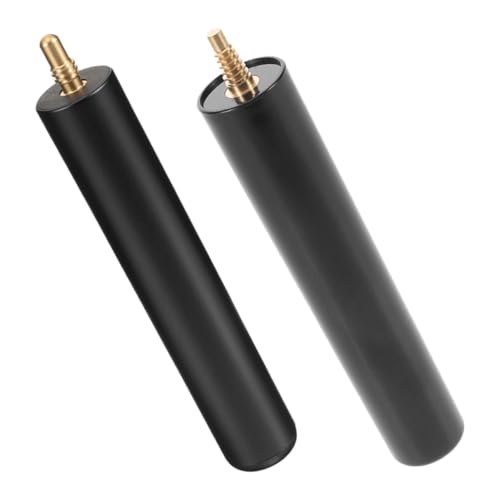 FOYTOKI Pool Cue Extender Aluminium Alloy Billiard Cue Extension Rods for Enhanced Reach Snooker and Pool Games Essential Billiards Accessories