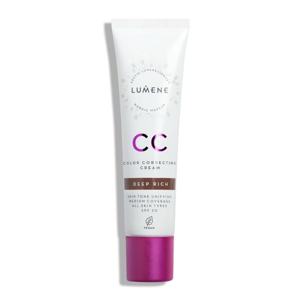 LUMENE CC Cream Color Correcting Cream Foundation, Deep Rich, 30 ml (Pack of 1)