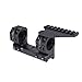 30/34mm Tube Dual Ring Scope Cantilever QD Mount & Top Extend Rail Base Mounting Set Combo With Integrate Bubble Levels & 10-Degree Wedge，1.54/1.93