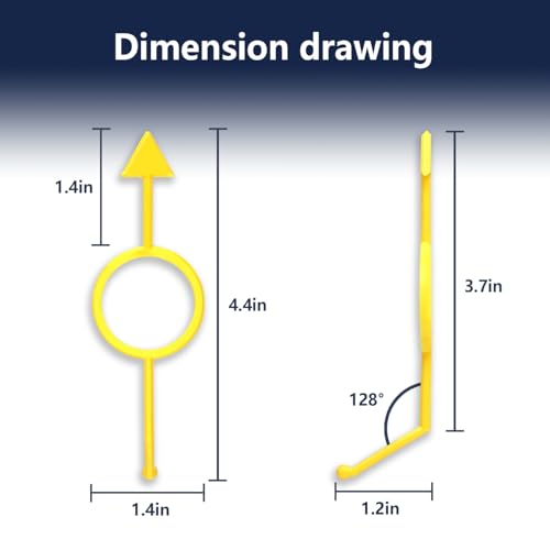 Precision Pool Aiming Aid, Improve Your Pool Skills, Ideal for Beginners & Intermediate Players, Adjustable SightGuide,5PC Billiards Training Tool, Practice Aiming Marker, Consumables - Image 3