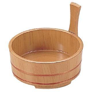 お茶道具　白木桶と湯桶　木製品2点まとめて お茶道具 白木桶と湯桶 木製品2点まとめて 工芸品