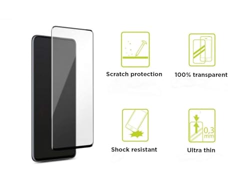 Image of D+ / D plus Compatible with Oppo A3 / A3x / A3 Pro / A79 5G / A98 5G Full HD tempered glass, Edge to Edge Coverage screen guard protector with installation Cleaning kit