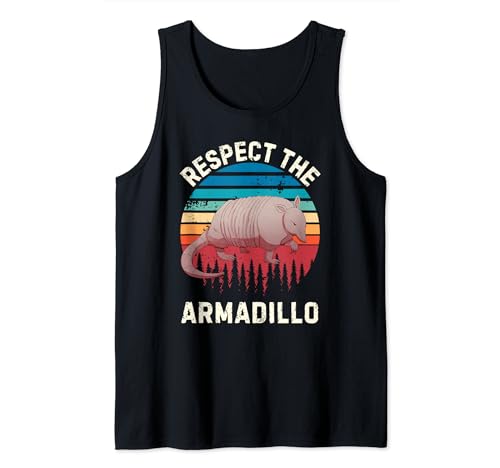 Retro Respect The Armadillo Vintage Grunge Armadillo Lover Débardeur