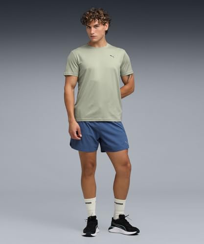 PUMA Unisex M Tad Essential Poly Texture Tees, Lux Army, 3XL EU – Ansicht 3