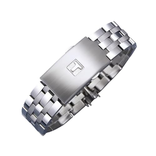 Bracelet montre acier inoxydable incurvé pour remplacer bracelet métal Tissot