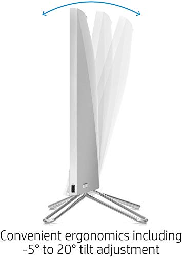 Image of HP 24-inch All-in-One Touchscreen Desktop Computer (AMD Ryzen 5 4500U 2.3GHz, 12GB RAM, 512GB SSD, Windows 10 Home 64-Bit Bundle with McAfee Antivirus 1-Year, Mousepad and Cloth