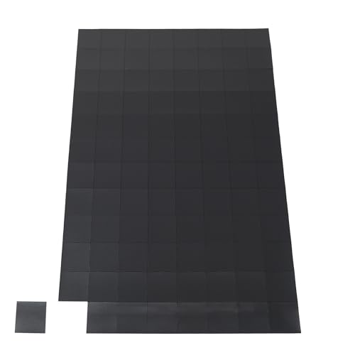 MagFlex® Self Adhesive Flexible Magnetic Squares for Creating Magnetic Pictures, Artwork, Signs or Displays - 25mm x 25mm - 96 per A4 Sheet