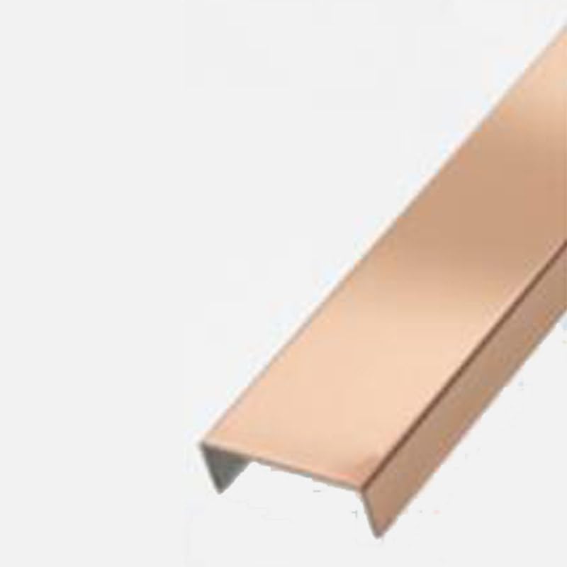 1pcs 30mm*10mm*300mm Rose gold mirror surface color 304 stainless steel U-shaped decorative Ceiling background strip