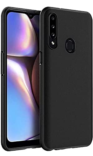 Image of Mobile Back Cover Case for Oppo A31 (Silicone Case|CameraProtection|Black SC1510)