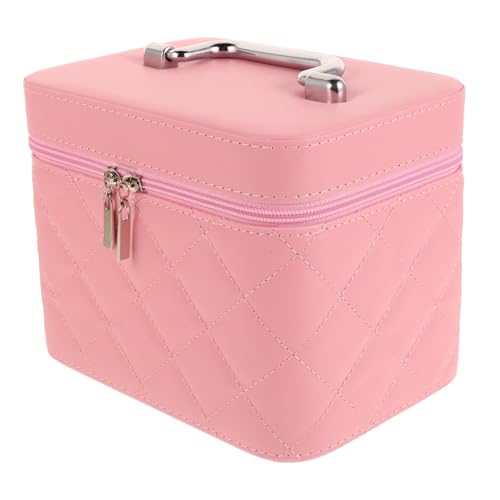 Boite maquillage voyage femme rigide et trousse cosmétique portable de soin