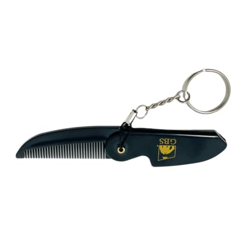 Peine plegable premium G.B.S para cabello y barba miniatura 4