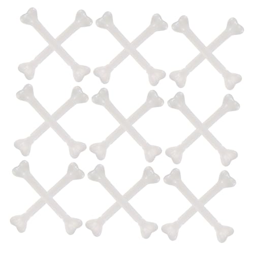Décoration Halloween os plastique TOYANDONA pack de 36 pièces réalistes