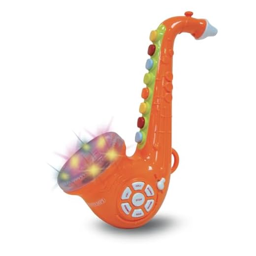 Bontempi | TinySax - Baby Sax Electrónica para los Bajistas del Futuro, 95x160x320 mm