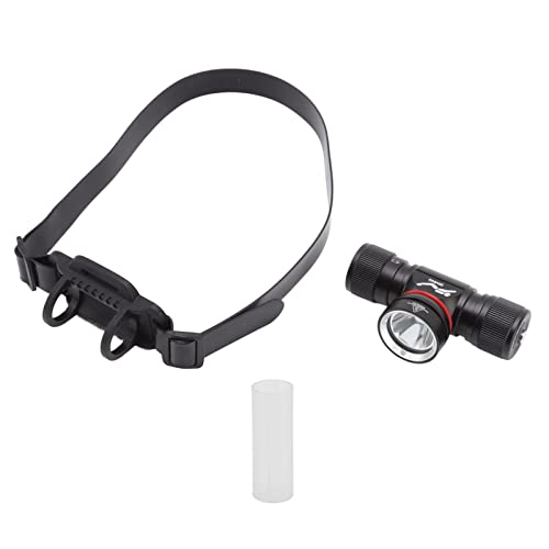 Lampe frontale de plongée 1000lm IPX68 étanche 10W à 5 modes d'éclairage