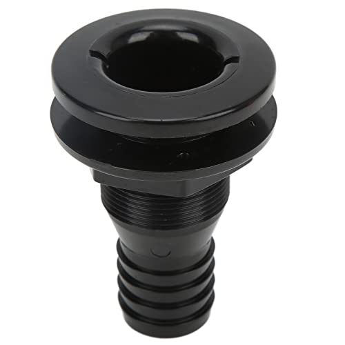 Coque de raccordement pour bateau 3,8 cm en plastique noir