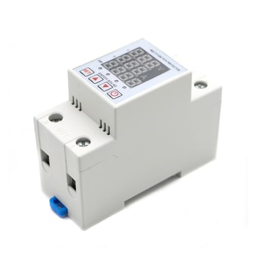 Relé protector de sobretensión ajustable 230V para evitar cortes y daños eléctricos 5