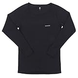 [モンベル] アンダーウェア インナー レディース ジオライン L.W.ラウンドネックシャツ Women's 1107733 (ブラック(BK)/M)