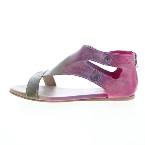 Image of Bed Stu Women's Soto Sandals Spring Meadow Tie-Dye 7.5 M