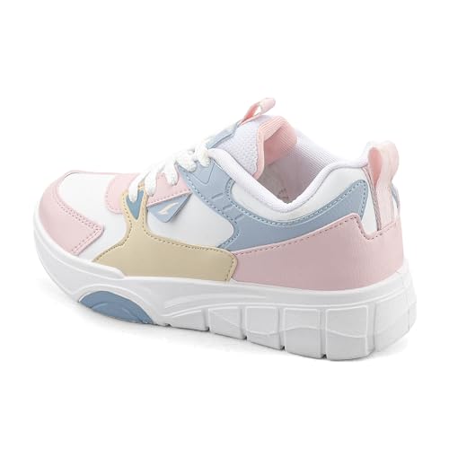 Image of ASIAN Nova-01 Sneakers for Women & Girls | Colorblocked Sneakers with Chunky Sole, Stylish Design Shoes