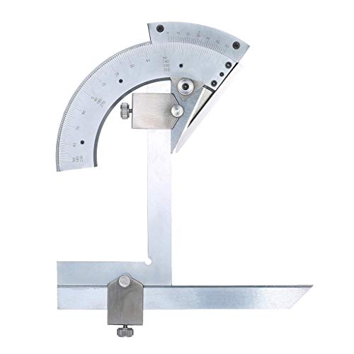 Protractor Universal Profesional de Acero Carbono 0-320° miniatura 1