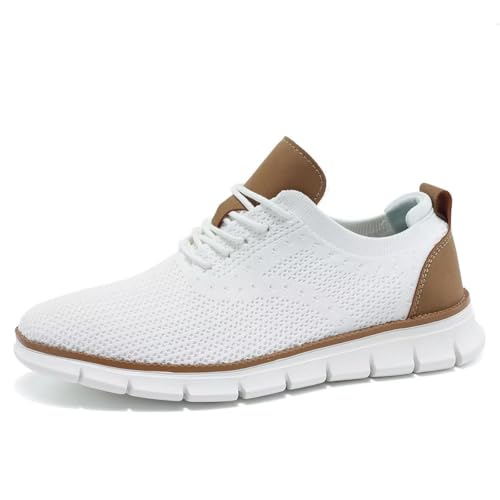 Image of Men's Oxfords Business Shoes Fashion Mesh Casual Dress Walking Sneakers Comfortable Lightweight Soft Sole