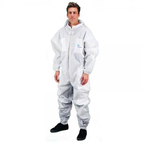 Eco-keeper Premium Beekeeping Vented Bee Suit with Bee Veil - (Bee Suit) - 2X Large